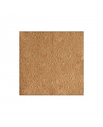 Servetele de masa, 15 buc, 33x33 cm, Elegance Bronze - AMBIENTE